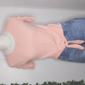 Amy Byer Knotted Top